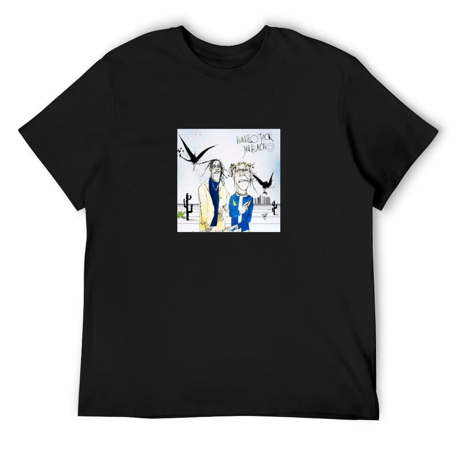 Huncho Jack, Jack Huncho T-Shirt anime vintage t shirts customs design your own black t shirts for men