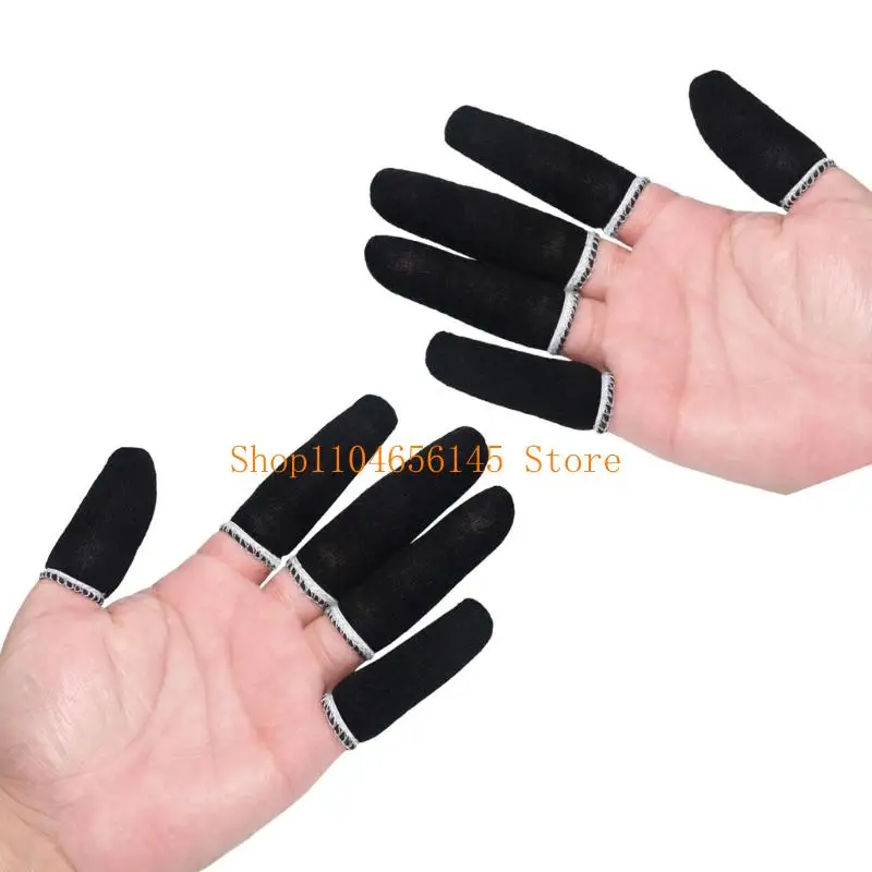 5ASD 10PCS LABEAL protecteur coton couverte des gants conception respirante