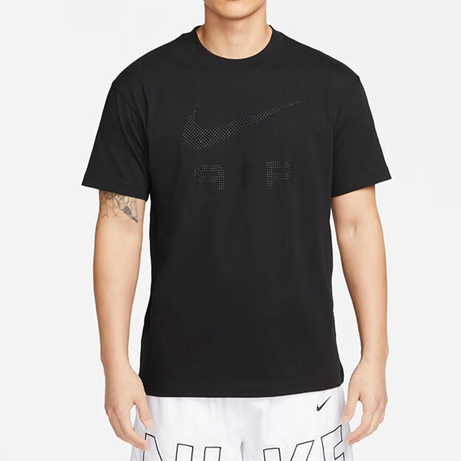

Nike Authentic Summer New Men's Sports and Leisure Round Neck Printed Short Sleeve DZ2887-010
