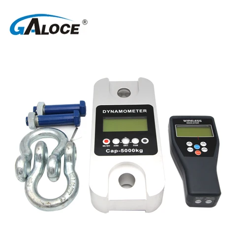 GWD200 LCD Digital Wireless Dynamometer 10 ton for Crane Scale and Loading Test