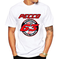 Pecco Bagnaia 63 Francesco World Champion Gift Classic T-shirt Boys' Casual T-shirt Harajuku Motorcycle Sports White T-shirt