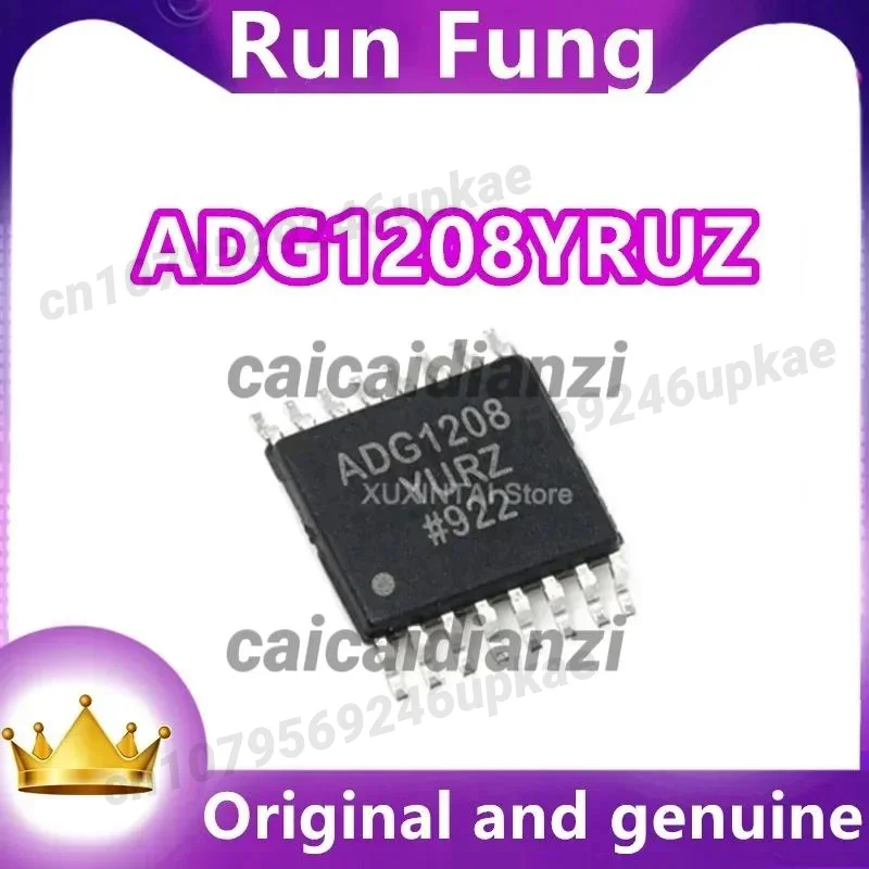 

ADG1208YRUZ-REEL7 ADG1208YRUZ 1-канальный ИС-переключатель 8:1 200 Ом 16-TSSOP 5 шт./лот Новый Оригинал