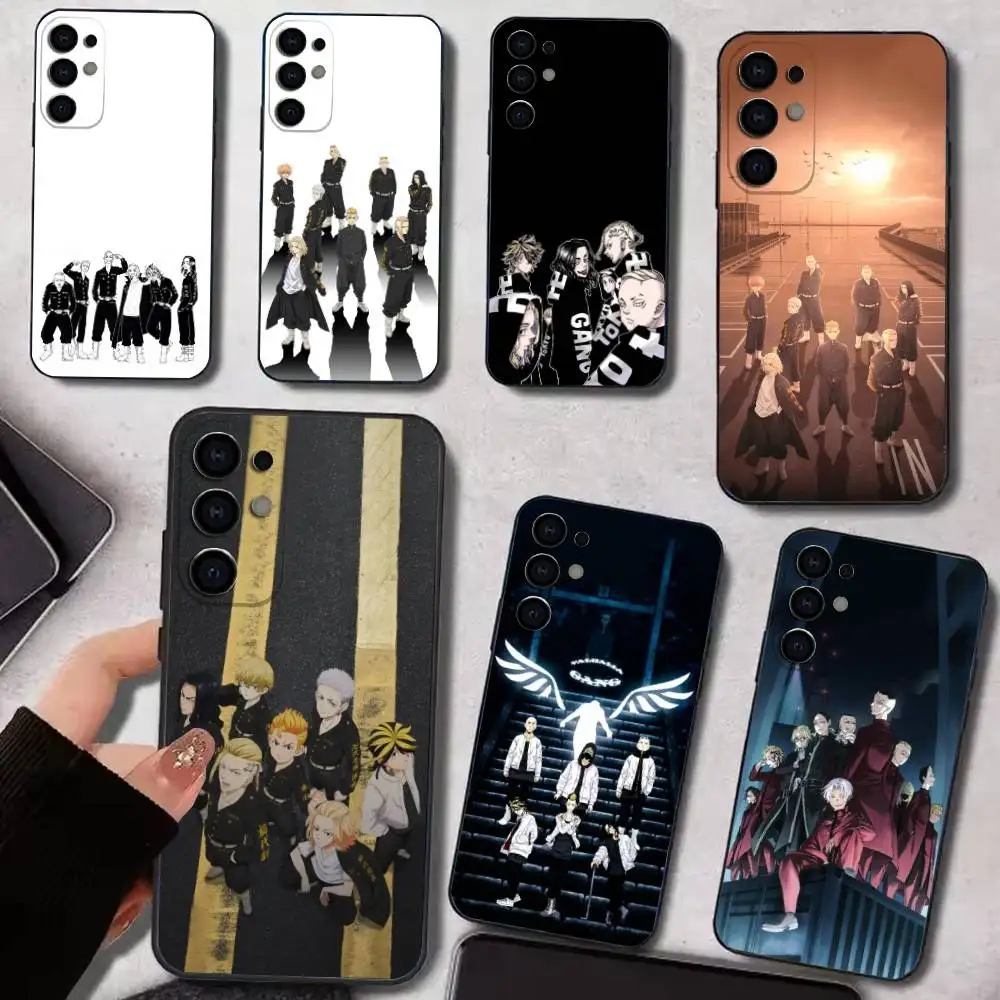 

T-Tokyo Anime R-RevenG-gers Phone Case For Samsung S25,S24,S21,S22,S23,S30,Ultra,S20,Plus,Fe,Lite,Note,10,9,5G Black Cover