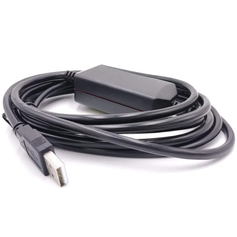 USB-SC09-FX PLC Programming Download Cable Communication Wire Fit FX1N FX1S FX3U FX3GA Controller Connection Hardware