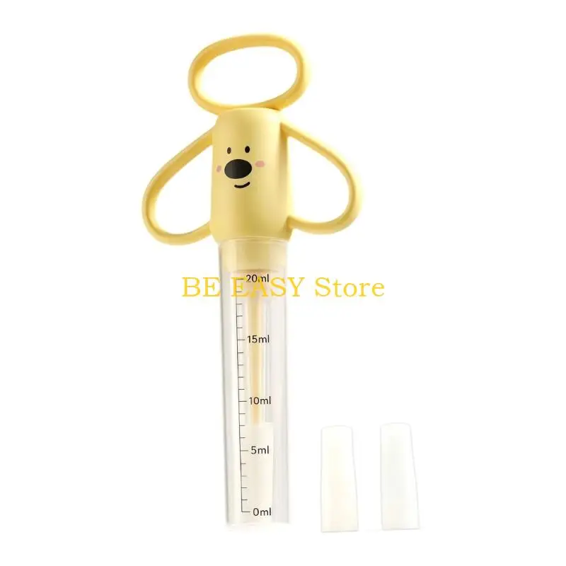 E28F Soft Silicone Pet Water Feeder and Pills Dispenser for Cats Dogs Easy to Clean Portable Design