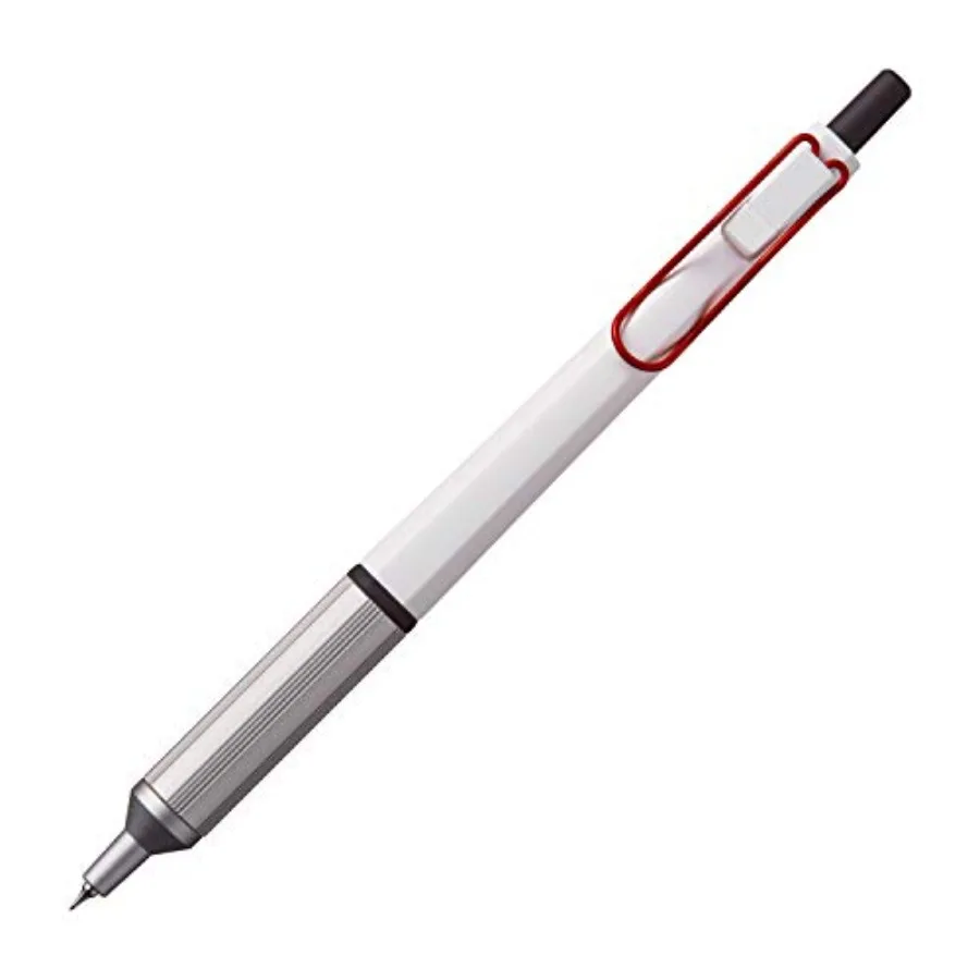 

Jetstream EDGE 0.28mm Oil-based Ballpoint Pen, White Red Body SXN100328W.15,Black