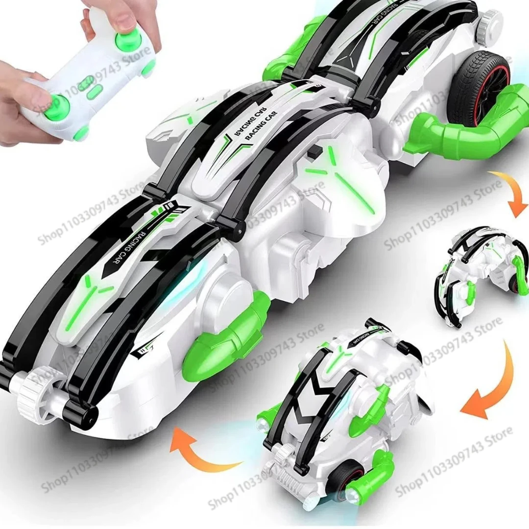 

New Remote Control Rolling 360 Stunt Car 2.4G Impact Resistant High-speed Driving Six Wheel Rolling Children Drift Rc Car Toy