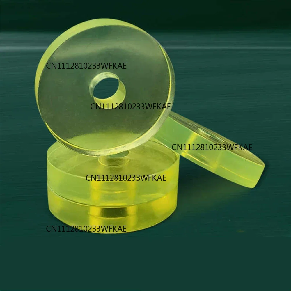 10pcs 50A PU Polyurethane  Circular  Anti-Collision Pad Wear-Resistant Mold  Machine Shock Absorber Pad