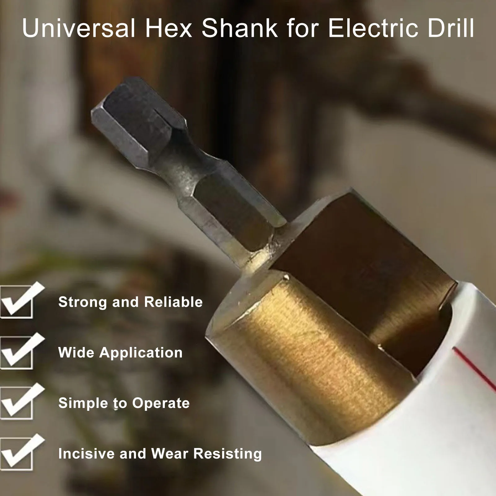 3PCS PPR Hebe Bohrer Bits 1/4 Zoll Sechskantschaft Rohr Reibahle Wasser Rohr Expansion Loch Opener Bit 15-19mm 18-24mm 24-31mm