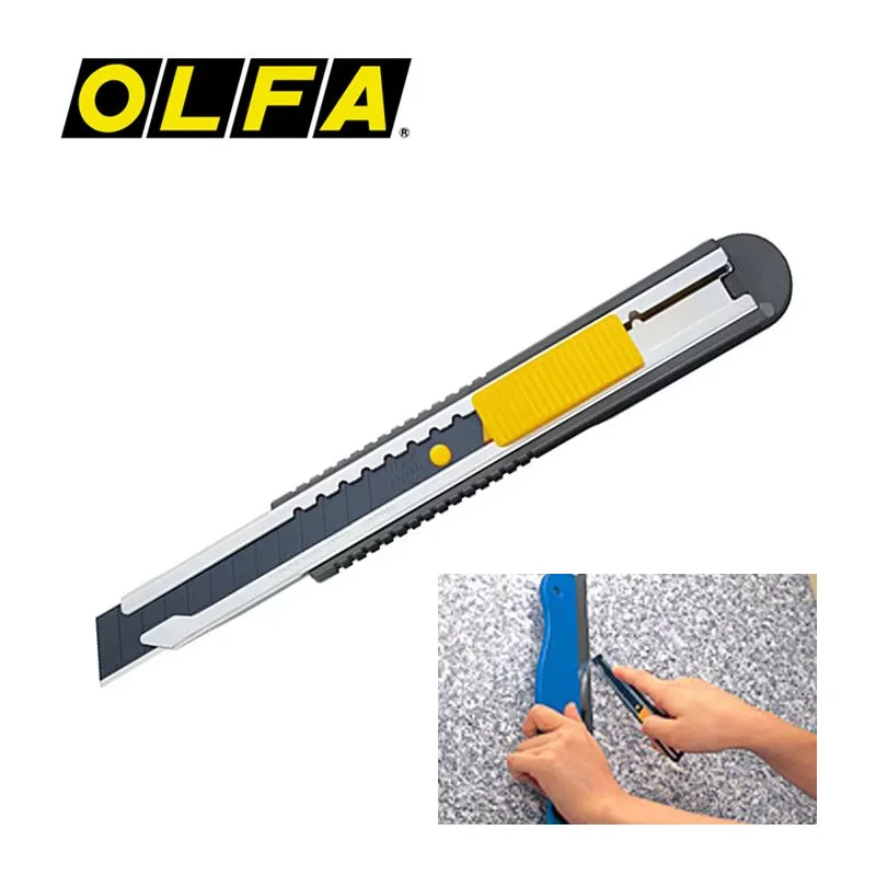 OLFA FWP-1 12.5mm Wallpaper Cutting Knife Medium Size Cutter Ultra Sharp Utility Knife Hand Crafted Cutting Tools