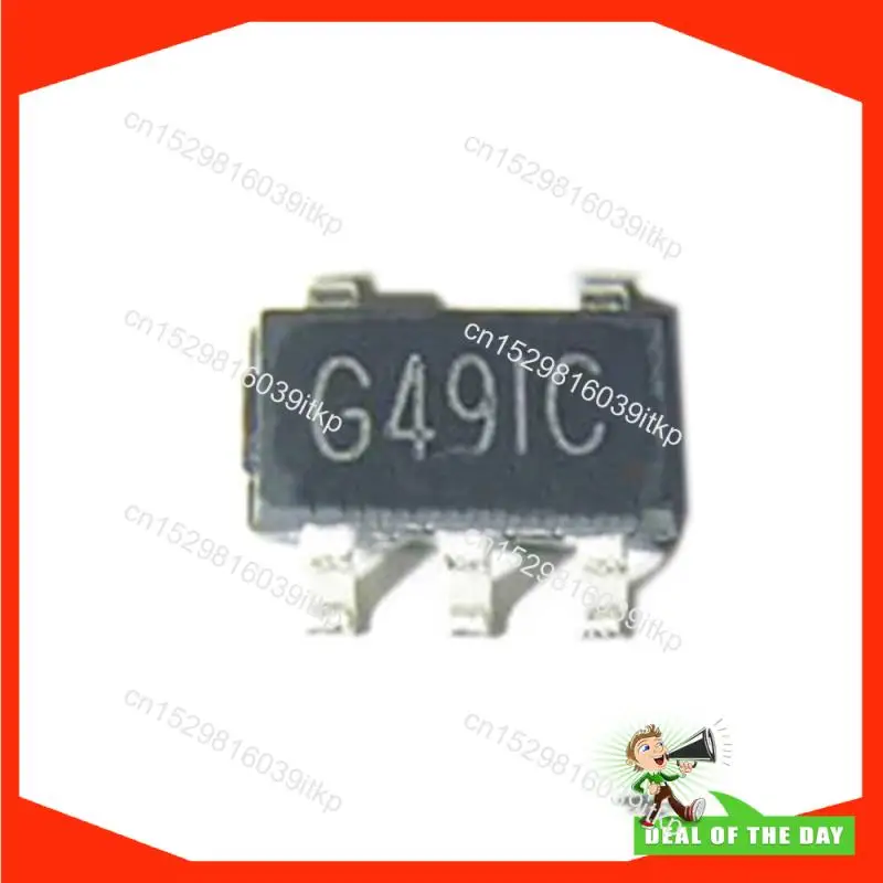 August 2X 1.8V Patch SOT23-5 Pin Tube G49 G49IC HJ Voltage Domain Chip For IC S9 L3+ Hashboard Voltage Regulator Chip