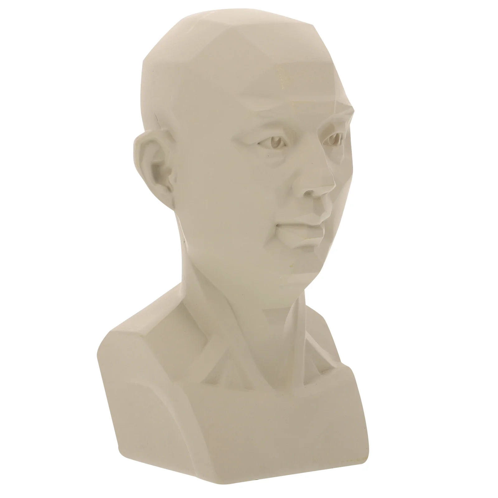 Ornament Sketch Avatar Teaching Aids Model Plaster Statue Mold Adult Bust Life Drawing Sculpture Human Resin