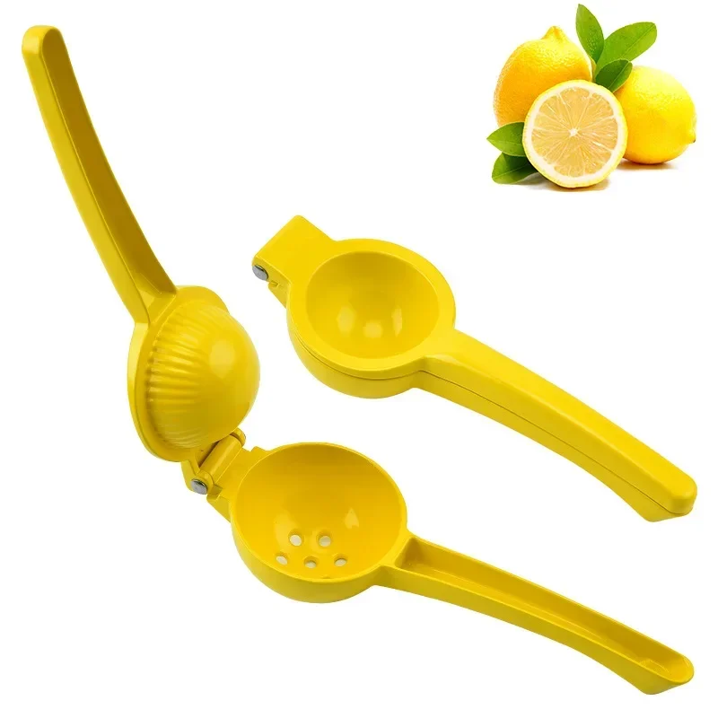 Manual Metal Lemon Lime Squeezer Stainless Steel Manual Citrus Press Juicer, Hand Press Juicier Fresh Fruit Tool Kitchen Tools