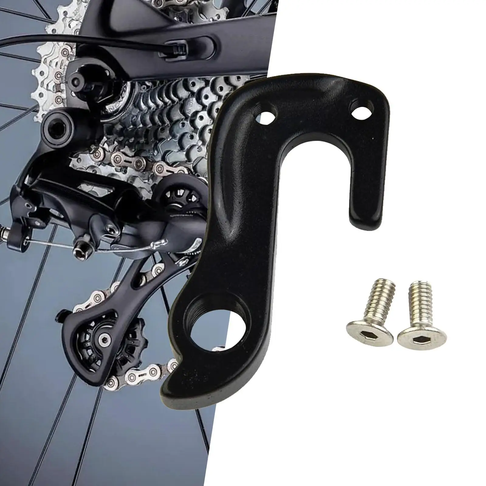 Derailleur Hanger, Dropout Convertor Adapter, Easy to Install, Accessories,Bike Derailleur Hook,Bicycle Tail Hook for Cycling