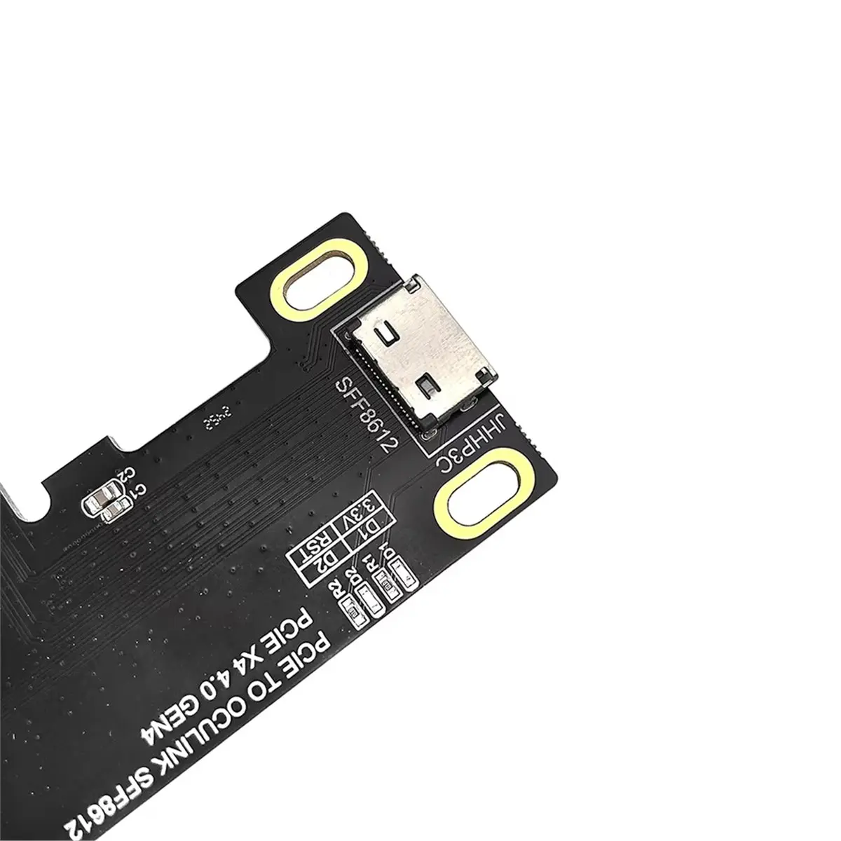 PCIE 4.0 X4 to Oculink Female Adapter PCI Express GEN 4 to OCuLink SFF8612/8611 Data External Graphics Card Adapter