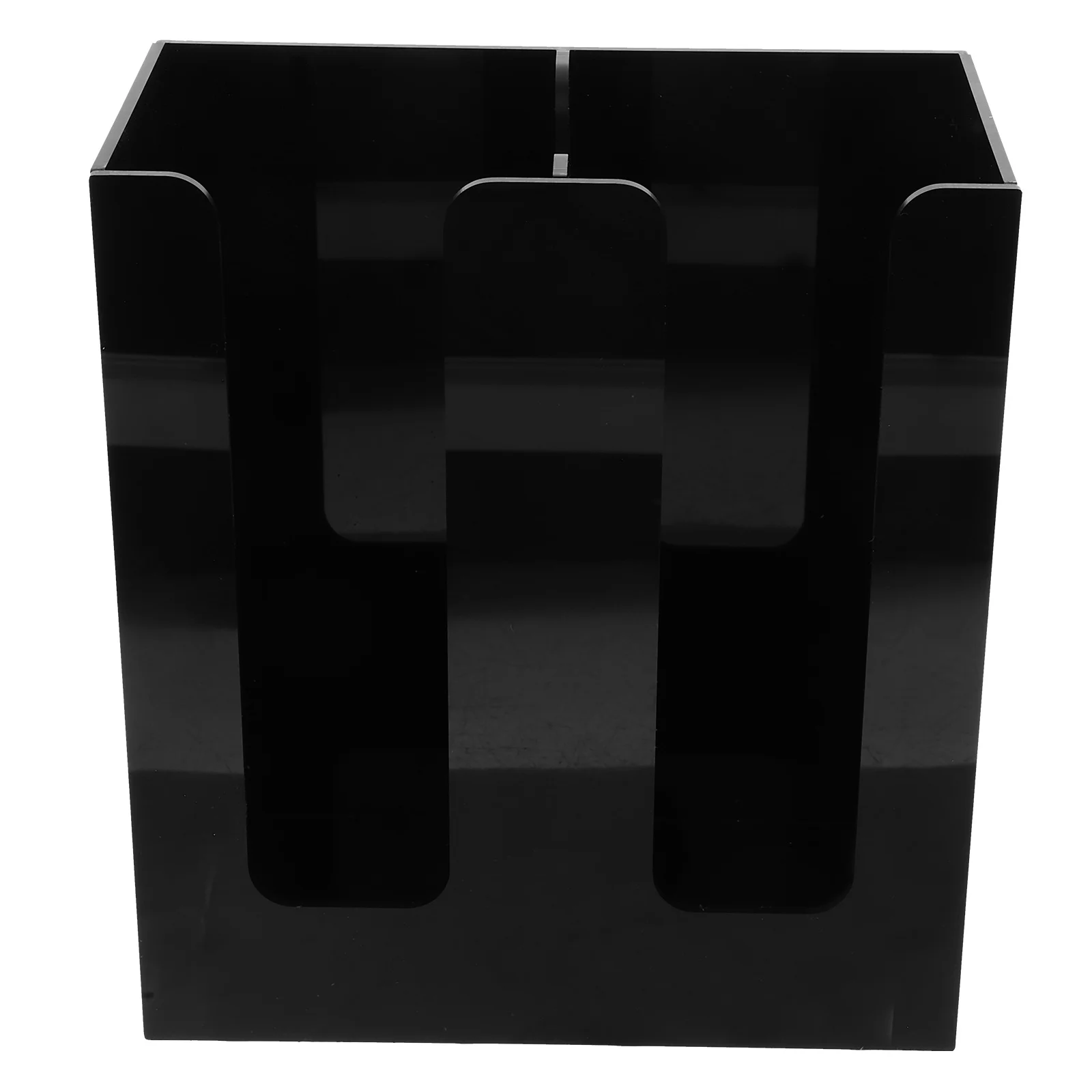 

Paper Cup Holder Desktop Elegant Smooth Edge Disposable Cup Organizer for Coffee Shops Hotels Offices Coffee Bar Organizer