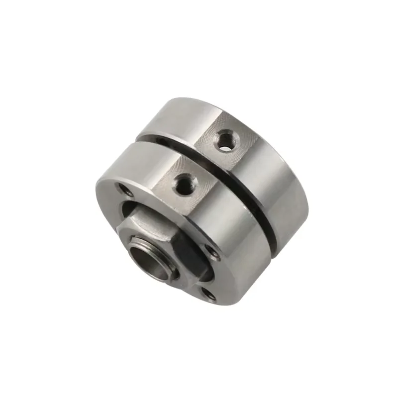 Stainless Steel Adjustable Damping Torque Arbitrary Stop Hinge Disc Torque Hinge Threaded Hole Damper