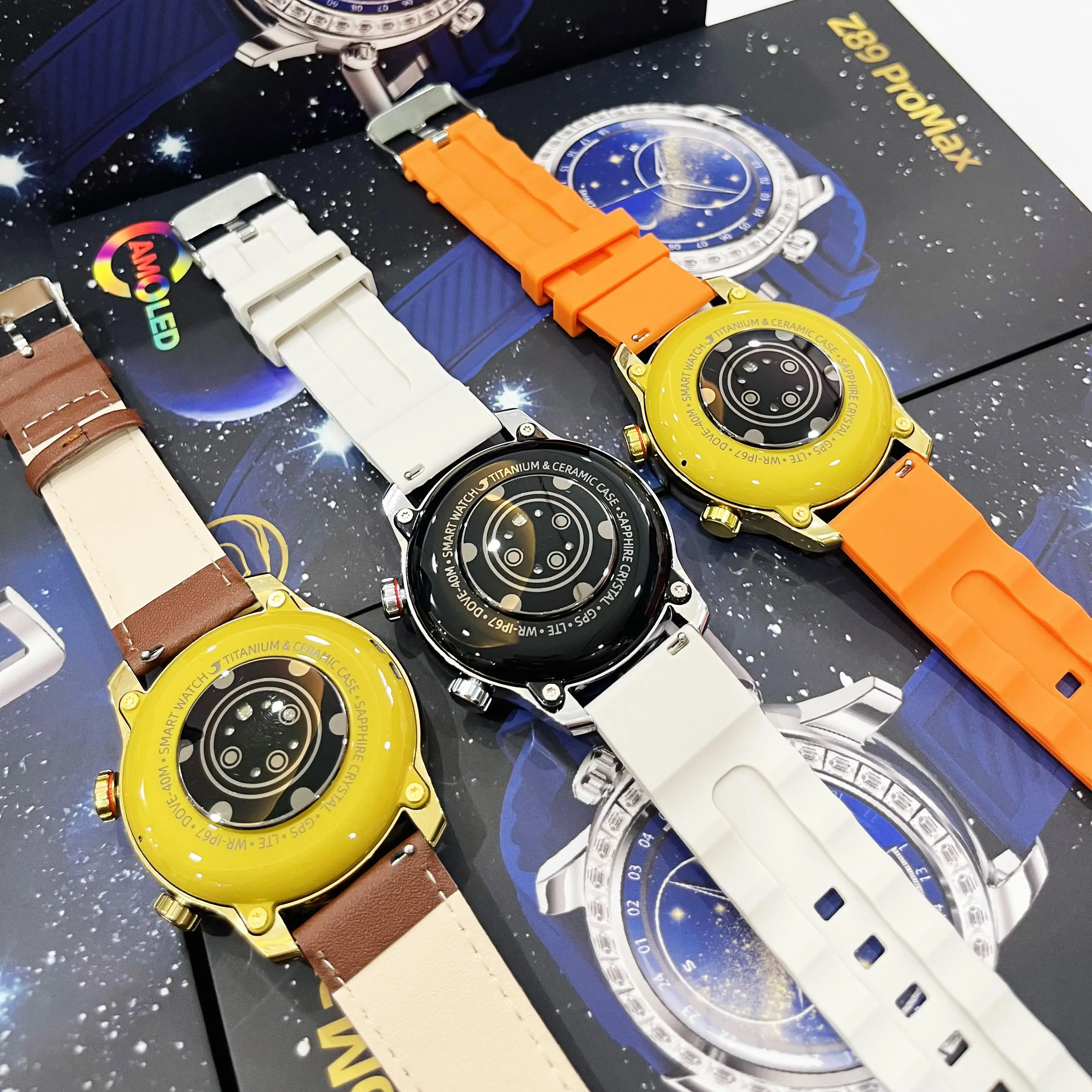 TJXL-2024 Jam Tangan Pintar Terlaris Z89 Pro Max Jam Tangan Reloj Inteligente untuk Pria Pelacak Kesehatan Gps Z86 Pro Max Z81 Pro Max