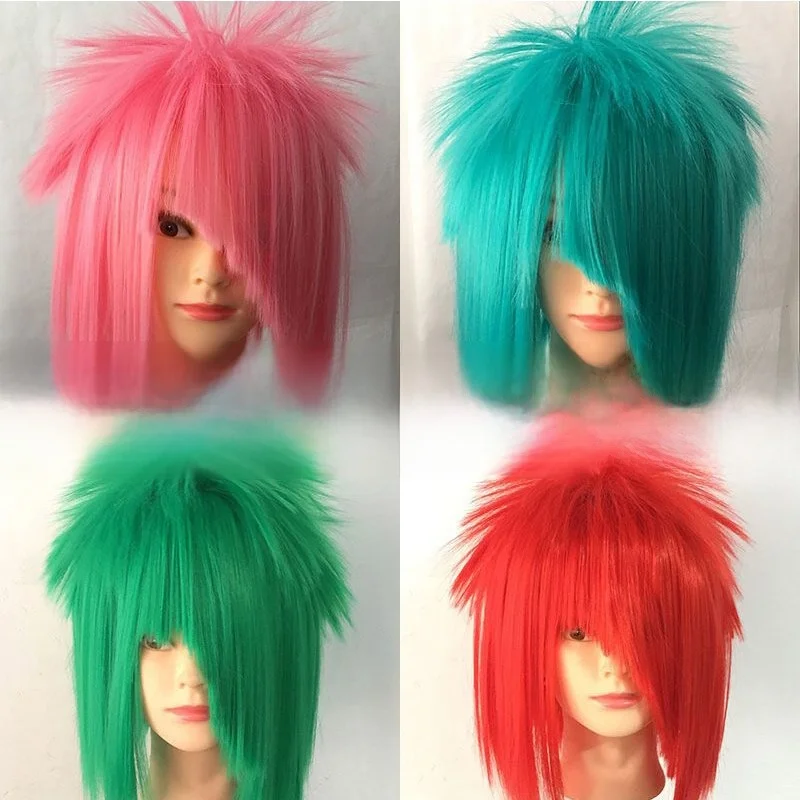 non-mainstream wigs for playful men with afros and women with long straight hair,popular for live streaming performances