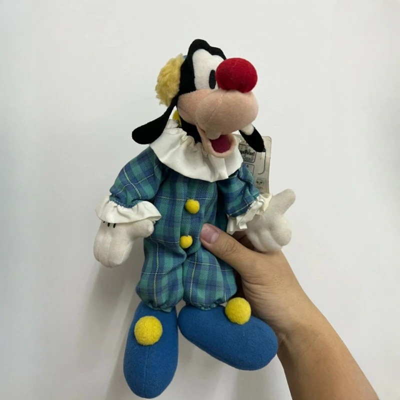 Disney Goofy Dog Clown Dress-Up, juguetes de peluche de dibujos animados, decoración de habitación, almohada, muñeca para niñas, regalos de cumpleaños y Navidad, 25cm