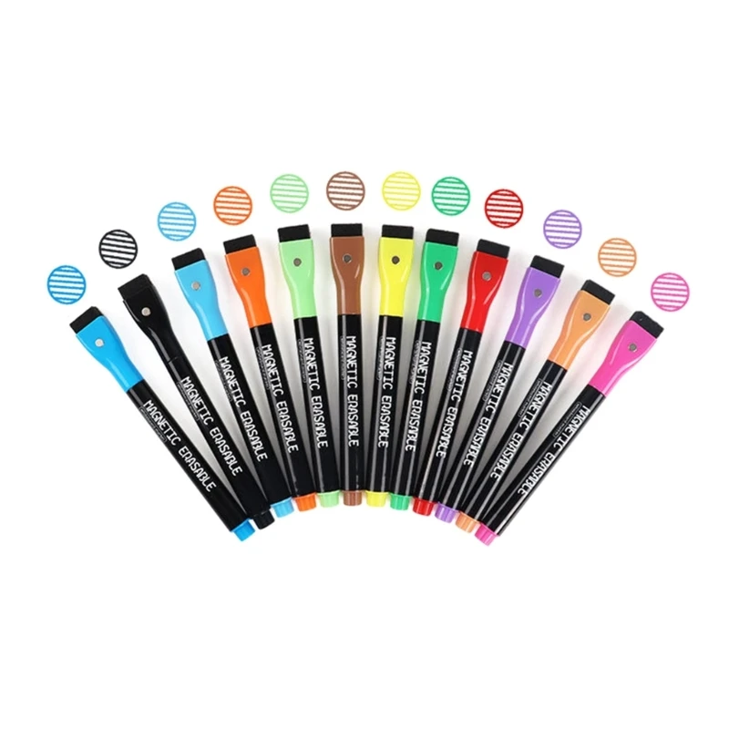 Ручка для доски Маркеры для досок Магнитные маркеры для белых досок Стираемый маркер для сухой протирания Ручки для белых досок