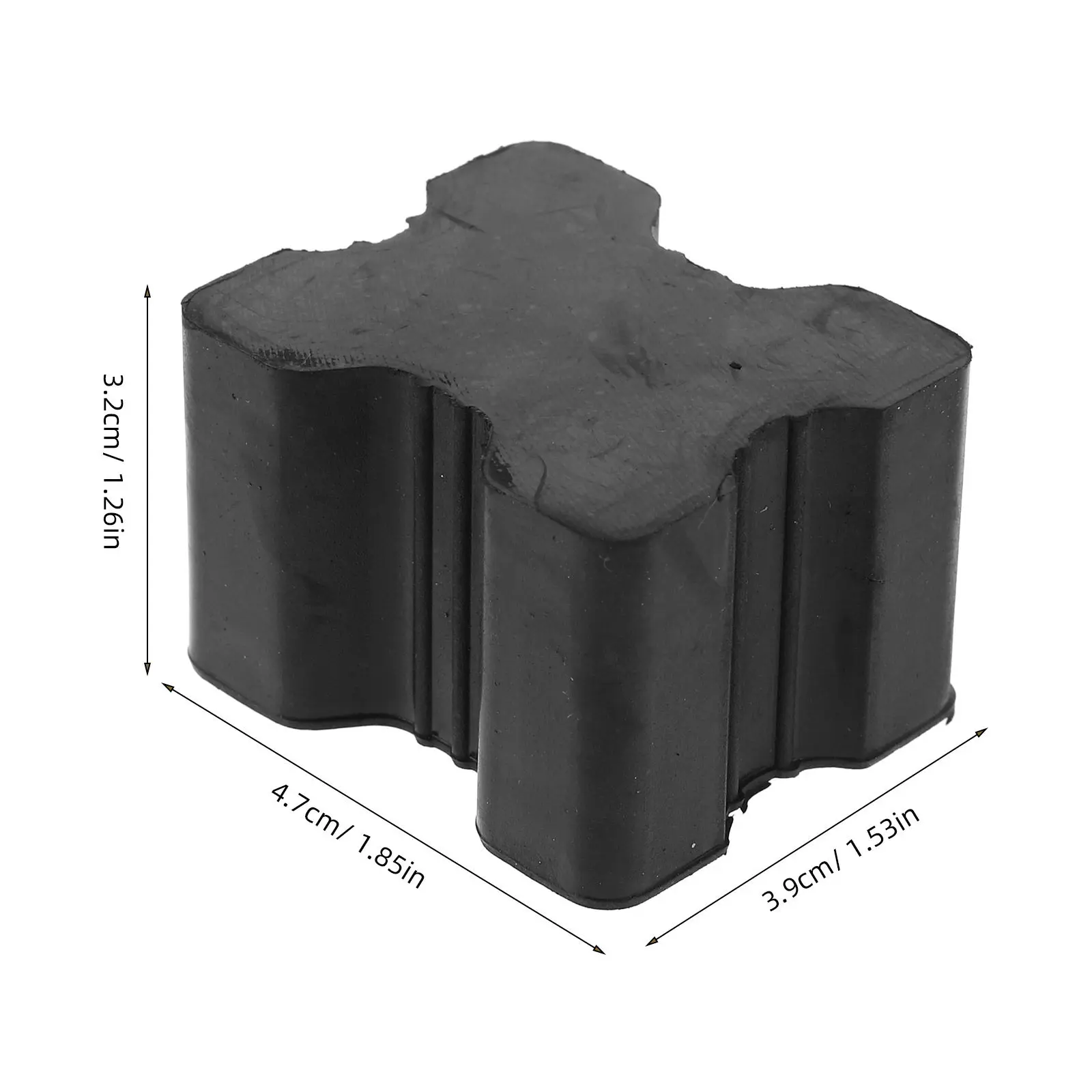 8Pcs Heavy Duty Coil Spring Booster Rubber Lift Blocks Car Suspension Enhancer Front Rear Shock Absorber Anti Vibration Pad