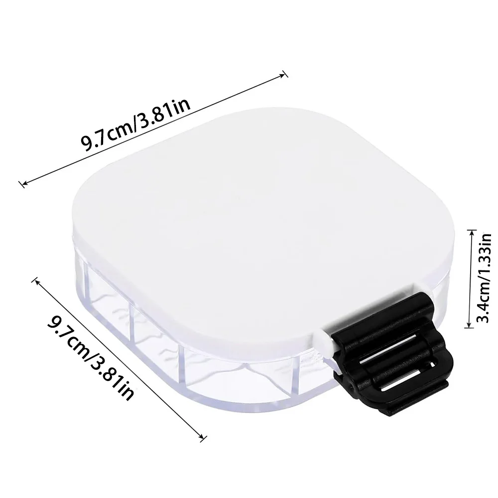 Paint Storage Box 16 Wells Painting Palette Box Sealed Paints Container for Watercolor, Acrylic, Gouache