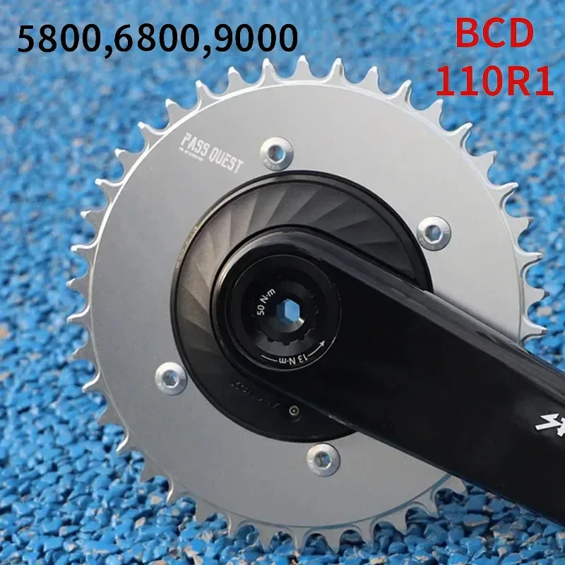 

Road Bike 110BCD Chainring Round Positive Negative Gear Disc Crankshaft for SPRILL/R2000/R3000/4700/5800/6800/9000 xcadey /SIGEY