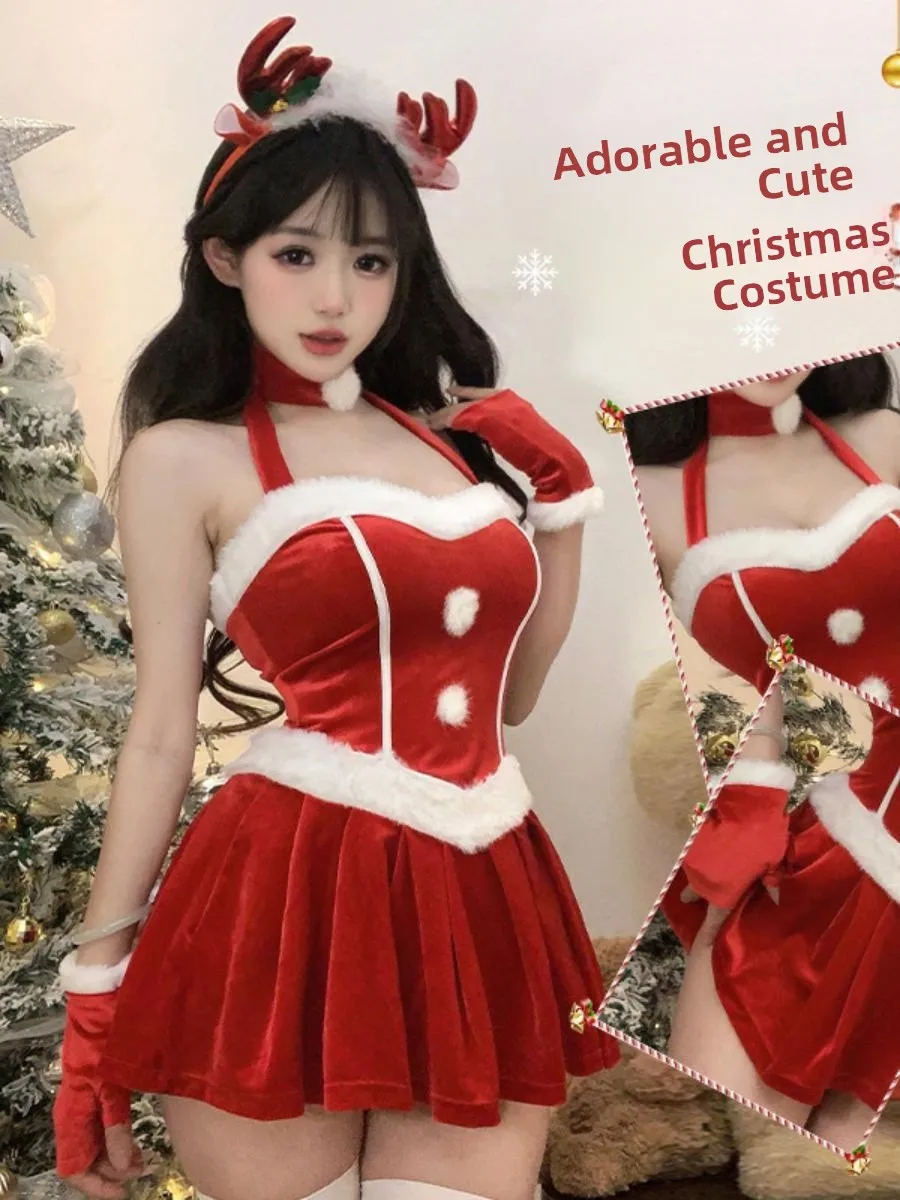 زي أداء المسرح المخملي المثير Dr Cisas للنساء Broaasters Pure Desire loween ow ملابس نسائية...