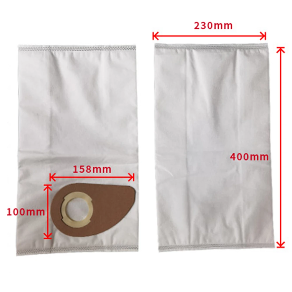 4pcs Dust Bags 18L 81943048 Bag For Nilfisk Buddy II Series SMS Vacuum Cleaner Home Cleaning Equipment Accessories