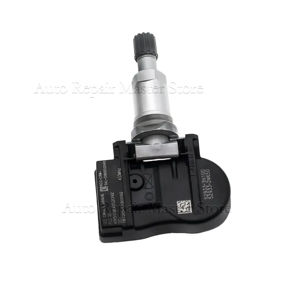 52933-3N100 مستشعر ضغط الإطارات 4 قطعة لشركة Hyundai Accent [HC] Genesis [DH] I30 [GD] Kia Ceed [JD] 433MHZ TPMS 529332 M650