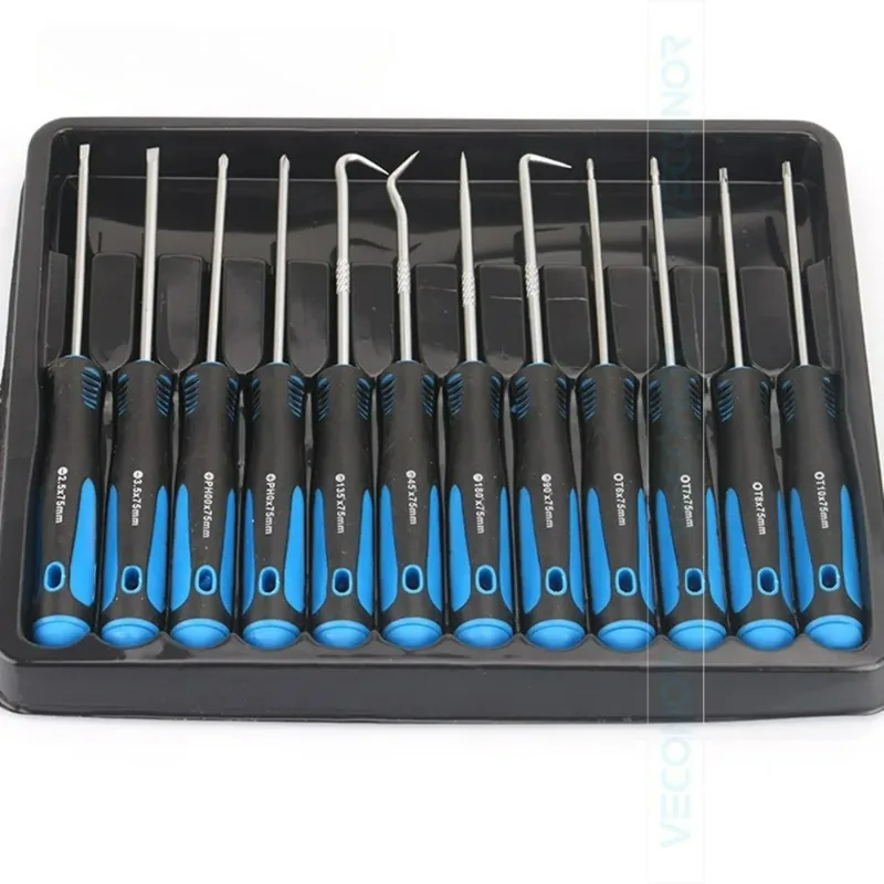 

Набор инструментов для снятия уплотнительных колец (12 шт.): прецизионные отвертки, автомобильные съемники, инструменты для ремонта