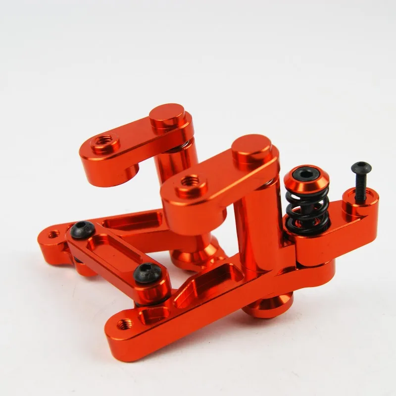 Conjunto de direção de metal durável, compatível com carros modelo de controle remoto HPI BAJA 5B/5T e Rovan KM