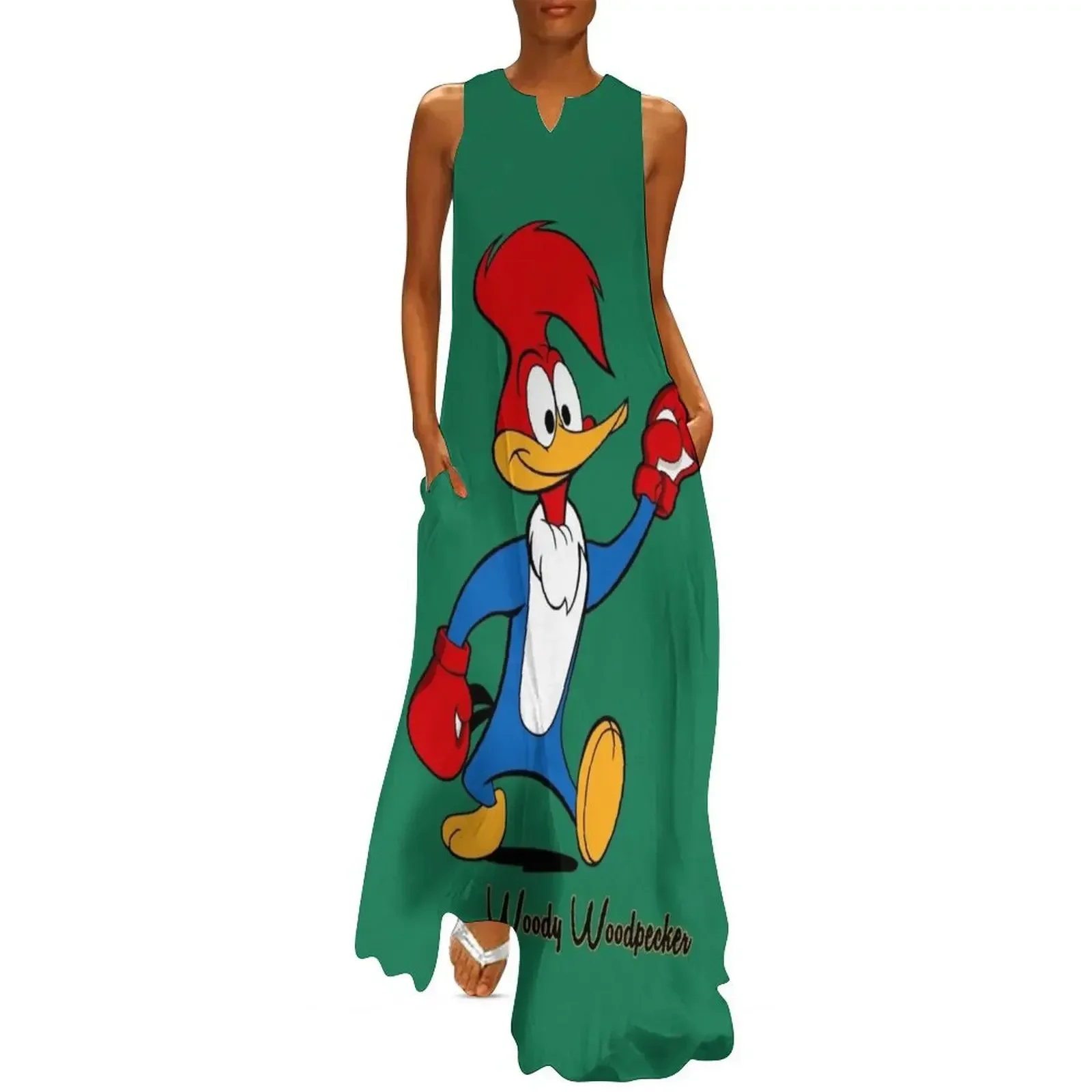 

Woody Woodpecker boxing Long Dress clothes for woman women dresses dresses women summer 2025 dresses for women Dress