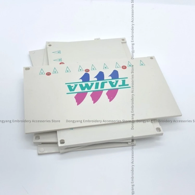 Tajima Embroidery Machine 6 9 12-Pin Plastic Baffle Lower Panel Clamping Assembly Trademark Board Needle Rod Baffle High Speed