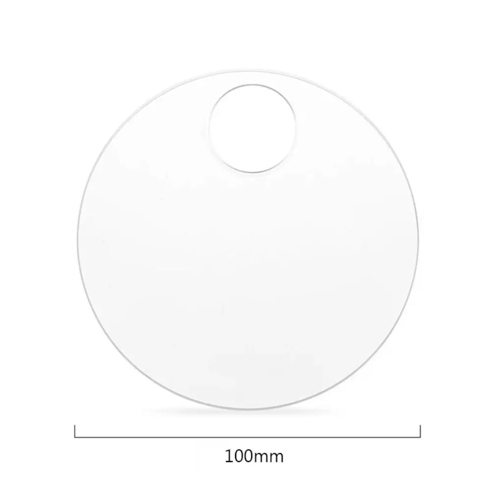 พาเลทอะคริลิคแบบใหม่สำหรับผสมอายแชโดว์ ครีมผสมสี ถาดผสมสแตนเลส พาเลทผสมเครื่องสำอาง