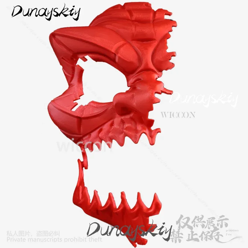 

COSda@Anime Dandadan Cosplay Turbo Granny 3D Printing Base Half Mask Hard Plastic Mask Costume For Halloween Christmas Cos Custo