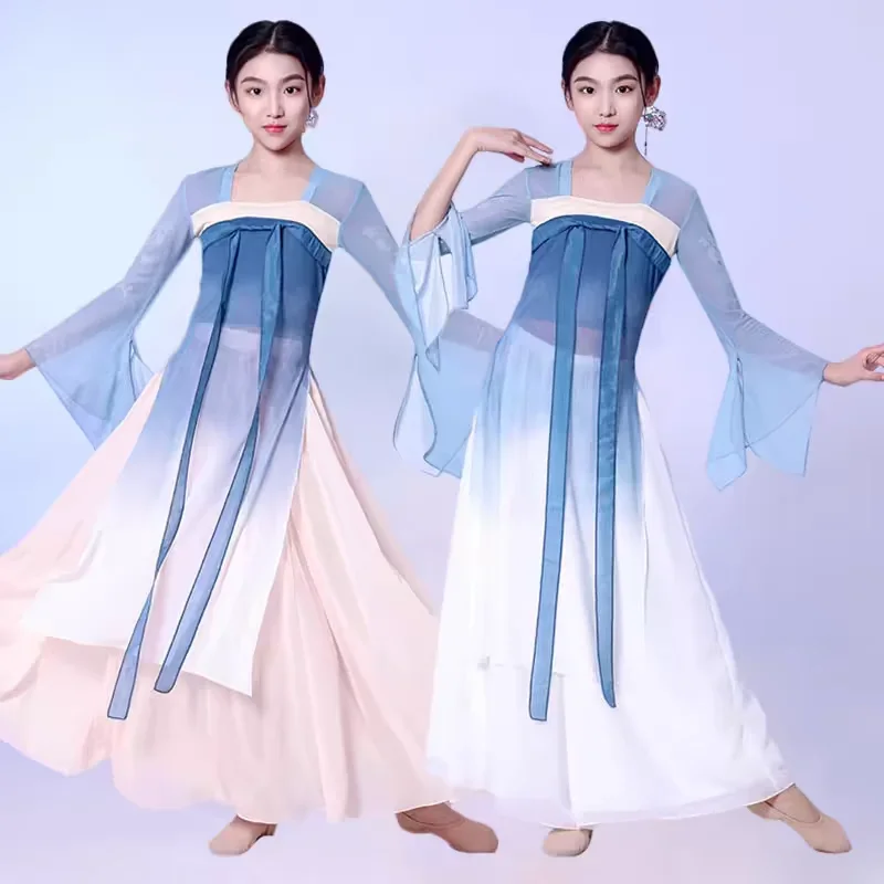 

Classical Dance Dress Women's Elegant Body Han and Tang Dance Costumes Skirt Fairy Performance Costumes Girls' Classical Dance