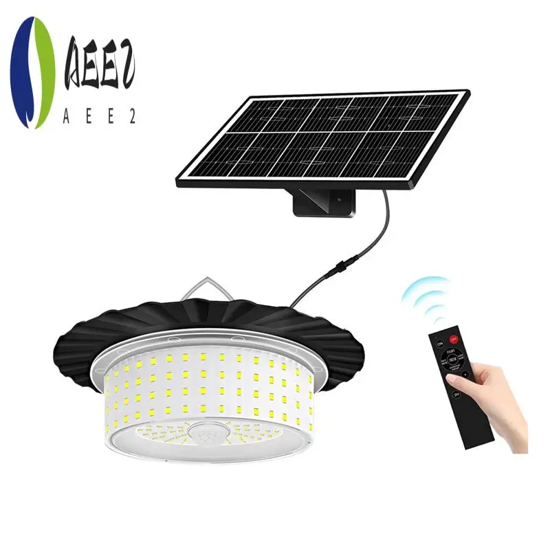 

AEE2-244-LED солнечный подвесной светильник с датчиком движения, солнечный сарай, уличный светильник с датчиком движения на солнечной энергии