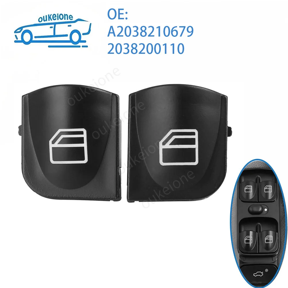 

2038200110 Power Window Switch Lifter Control Button Caps for Mercedes Benz W203 C200 C220 C180 C230 Car Parts A2038210679