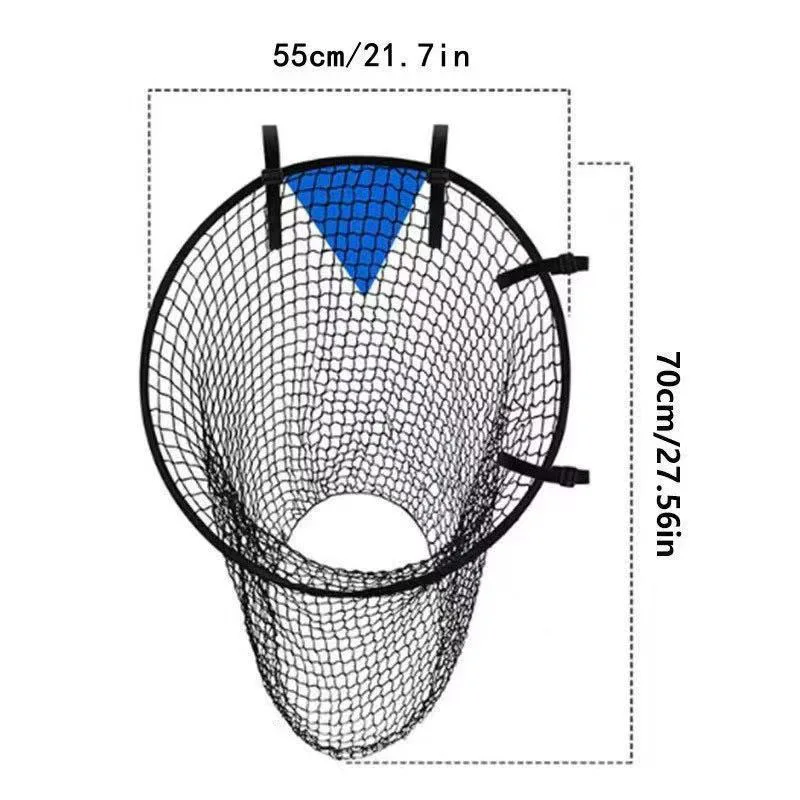 Soccer Target Net Foldable Soccer Ball Practice Shot Net Outdoor Football Training Equipment For Free Kick Shooting Accuracy