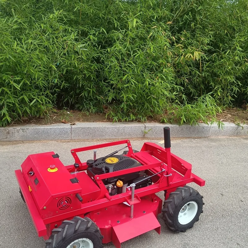 Mesin pemotong rumput tanpa kabel kendali jarak jauh yang dapat disesuaikan dapat disesuaikan untuk aplikasi multi skenario standar Euro 5