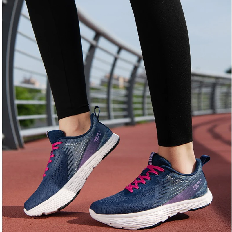 Zapatillas de deporte de tacón negativo para mujeres y hombres que caminan hacia atrás verano primavera otoño zapatos de tacón negativos al revés