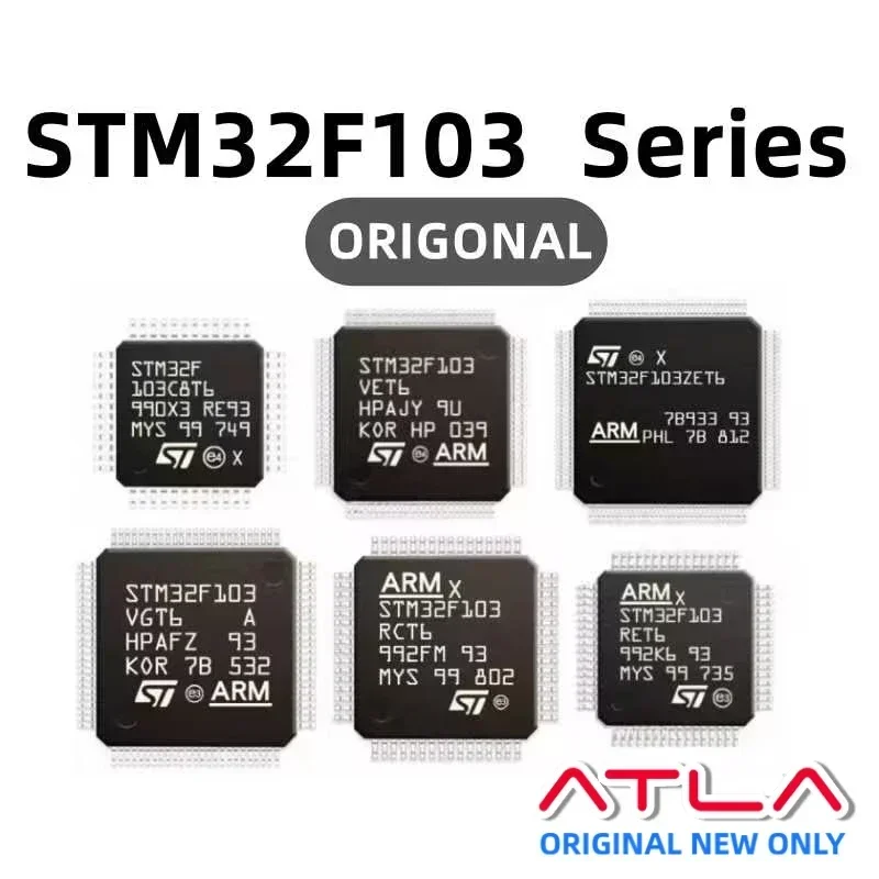 1pcs ORIGINAL STM32F103C8T6 STM32F103RFT6 RGT6 RBT6 CBT6 RET6  RDT6  RCT6 new  STM32F103C6T6A