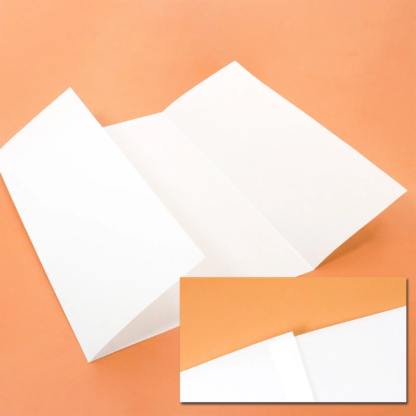 50PCS Translucent Paper Envelopes Prefolding Simple Style Envelopes for Letters Important Files Storage