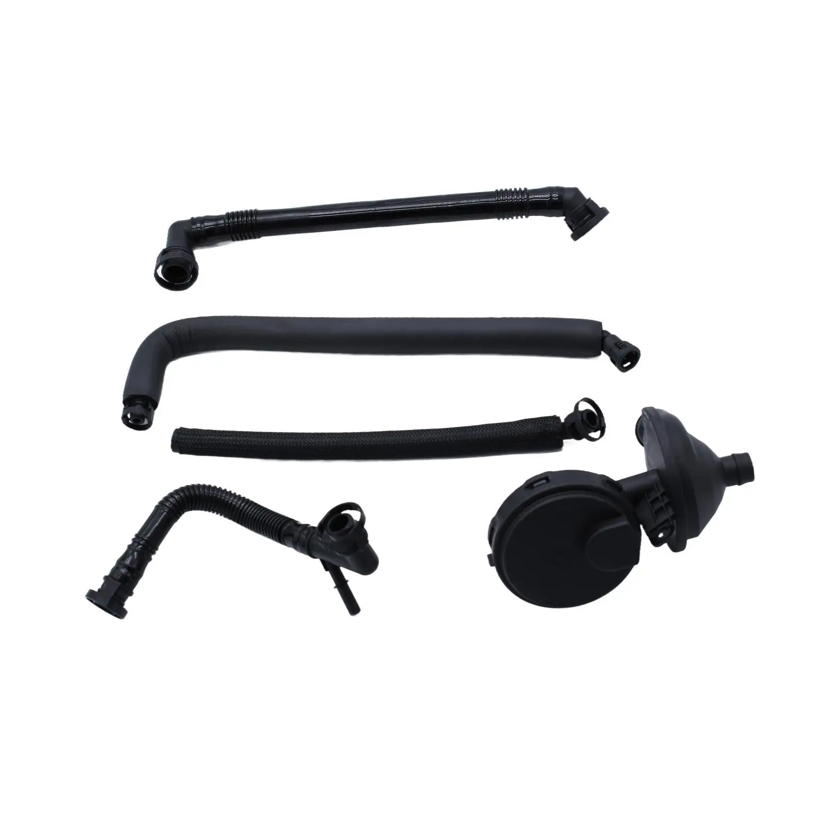 

5Pcs Pcv Crankcase Vent Valve Breather Hose Kit 11611432559 11157532649