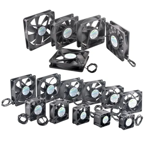 ANCHAOPU EC Brushless Axial Cooling Fan 40-140mm AC 110V-240V for Cabinet, Industrial, Server High Speed Ventilation