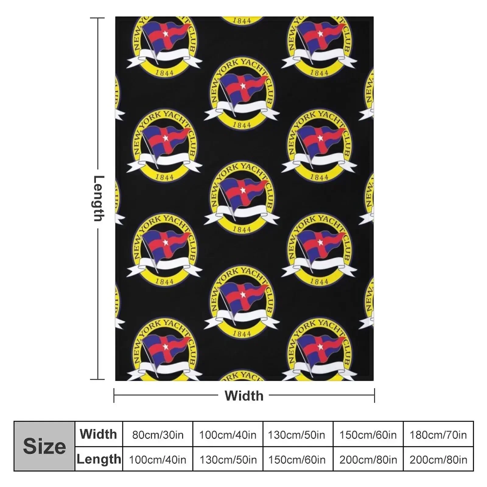 New new york yacht club Throw Blanket Soft Loose Blankets For Sofas Stuffeds Furry bed plaid Blankets