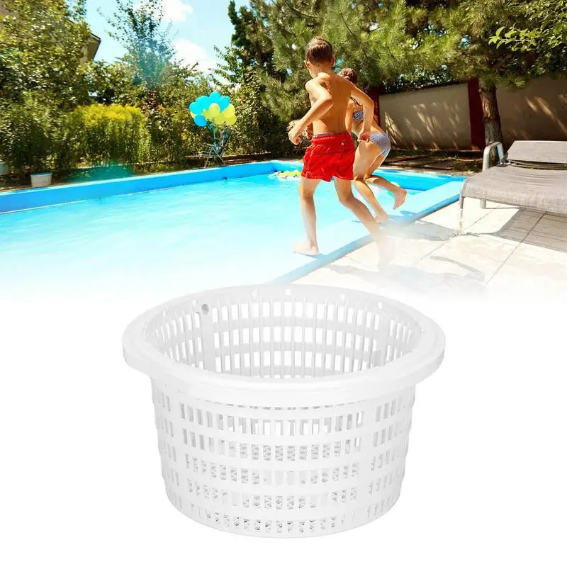 Pool Filter Basket Replacement Pool Skimmer Baskets Round Strainer Basket Skim Remove Leaves Bugs And Debris For Above Ground