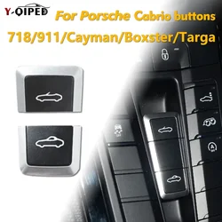 Convertible close button soft top For-Porsche 981 Boxster 718 982 991.1 991.2 console operating combination switch assembly